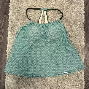 Swim halter top